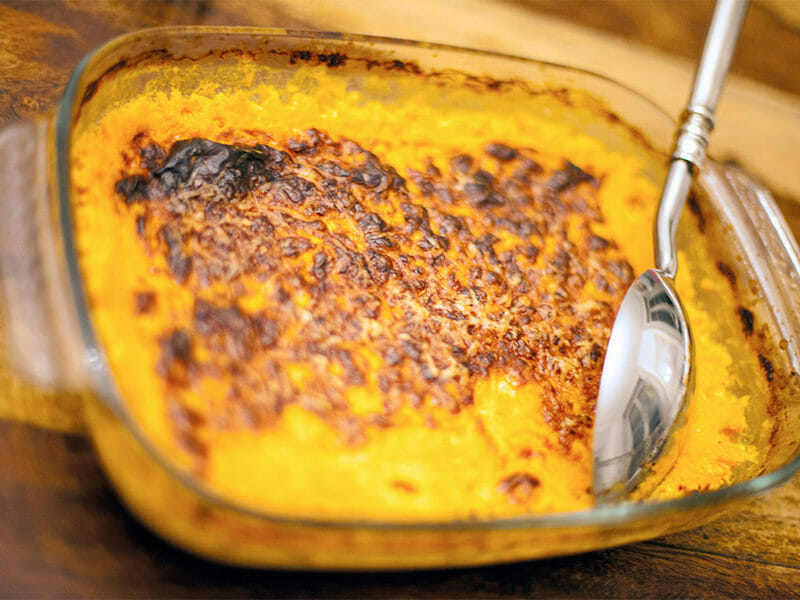 Recette Gratin de courge butternut