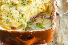 Parmentier de poireaux au Thermomix