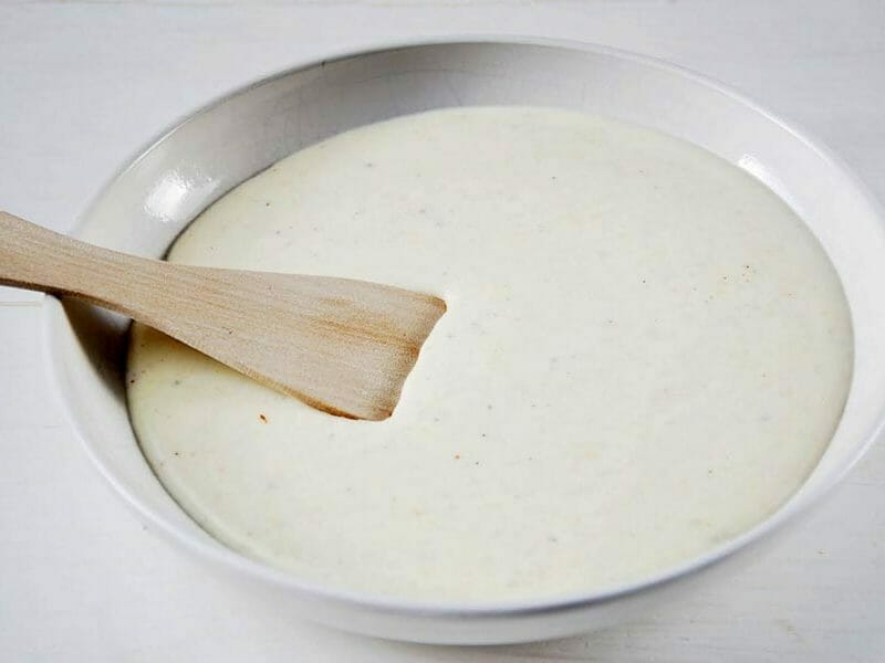 Béchamel allégée au Thermomix