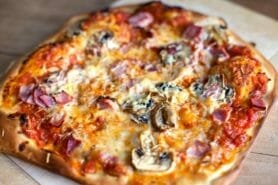 Pizza Reine au Thermomix