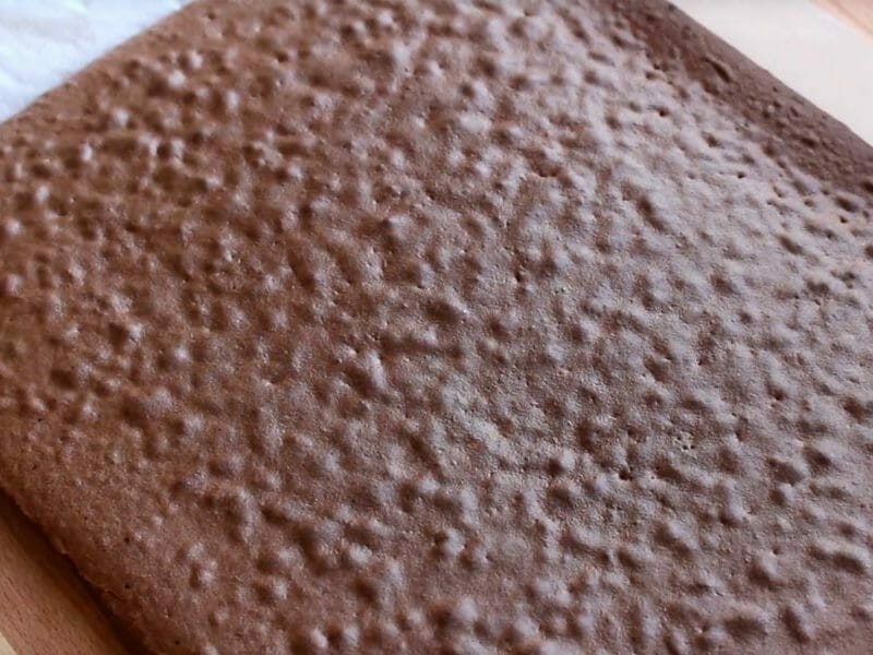 Génoise au chocolat au Thermomix