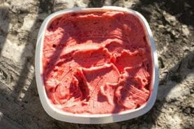 Glace à la fraise au Thermomix