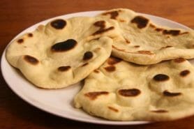 Naans au fromage au Thermomix