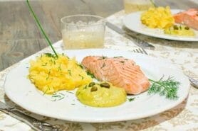 Pavé de saumon au Thermomix