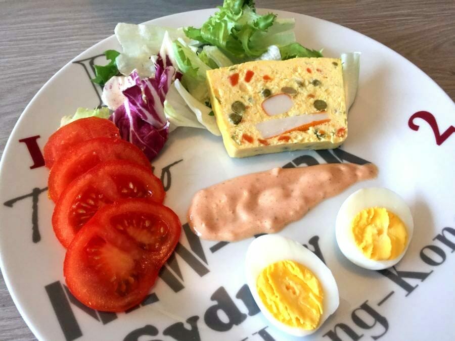 Terrine de macédoine et surimi au Thermomix Cookomix