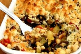 Crumble aux légumes provençaux au Thermomix