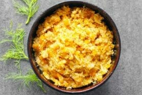 Purée de céleri au saumon au Thermomix