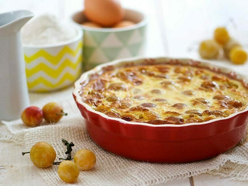 Clafoutis aux mirabelles au Thermomix