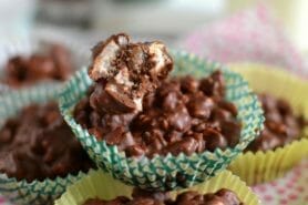 Bouchées de riz soufflé au chocolat au Thermomix