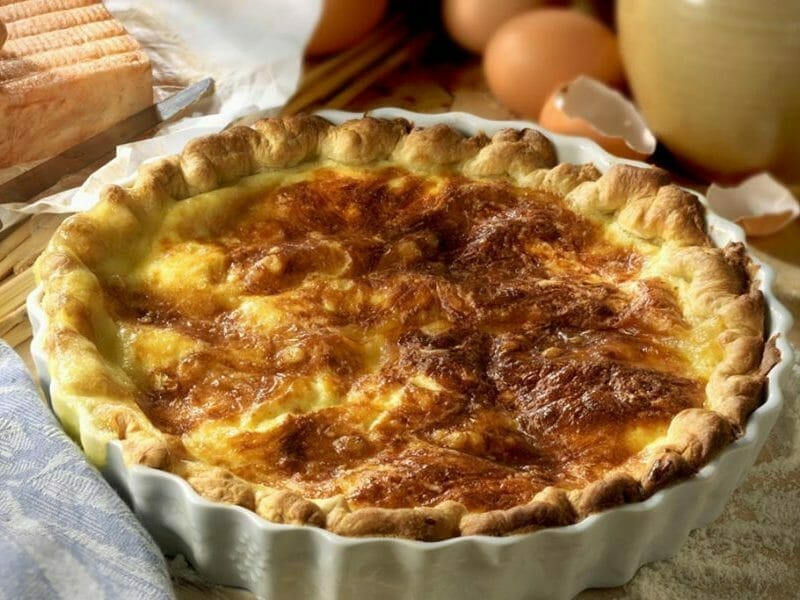 Tarte au maroilles au Thermomix