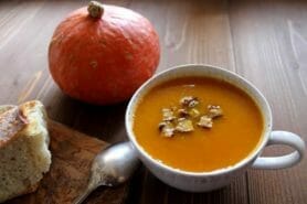 Velouté de potimarron au Thermomix