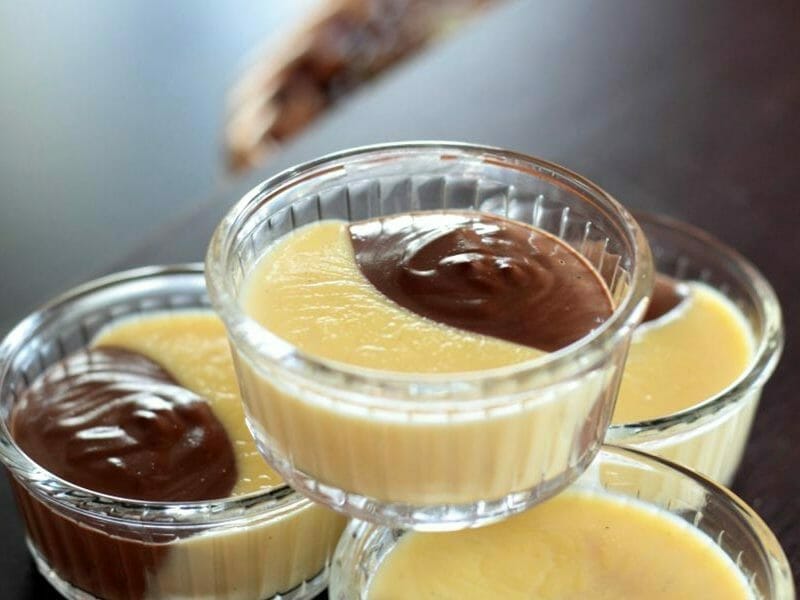 Crème dessert au deux saveurs au Thermomix