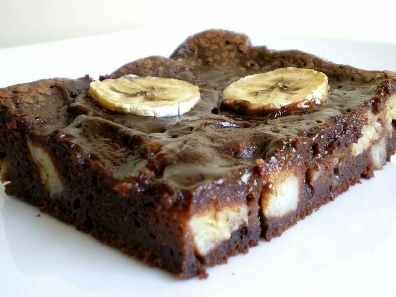 Brownie fondant choco-banane au Thermomix