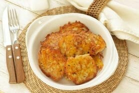 Galettes de pommes de terre au four au Thermomix