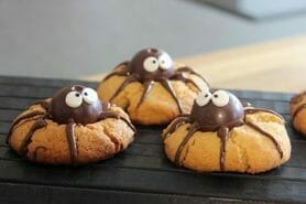 Spider cookies – cookies araignées au Thermomix