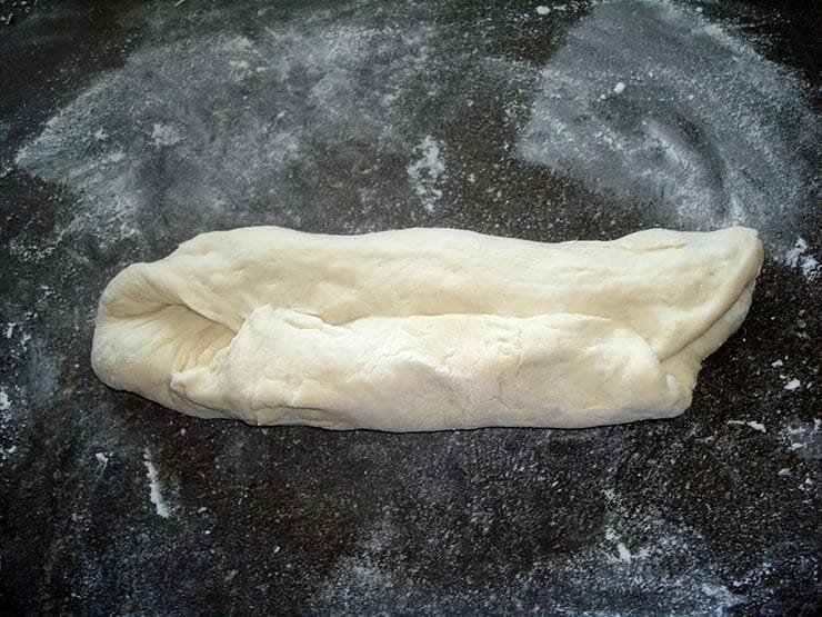 Pliage de la baguette