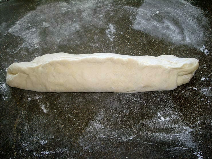 Pliage de la baguette