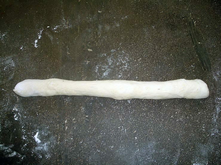 Façonnage de la baguette