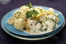 Filet de cabillaud et sa sauce persillée au Thermomix