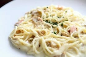 Spaghettis au saumon fumé au Thermomix