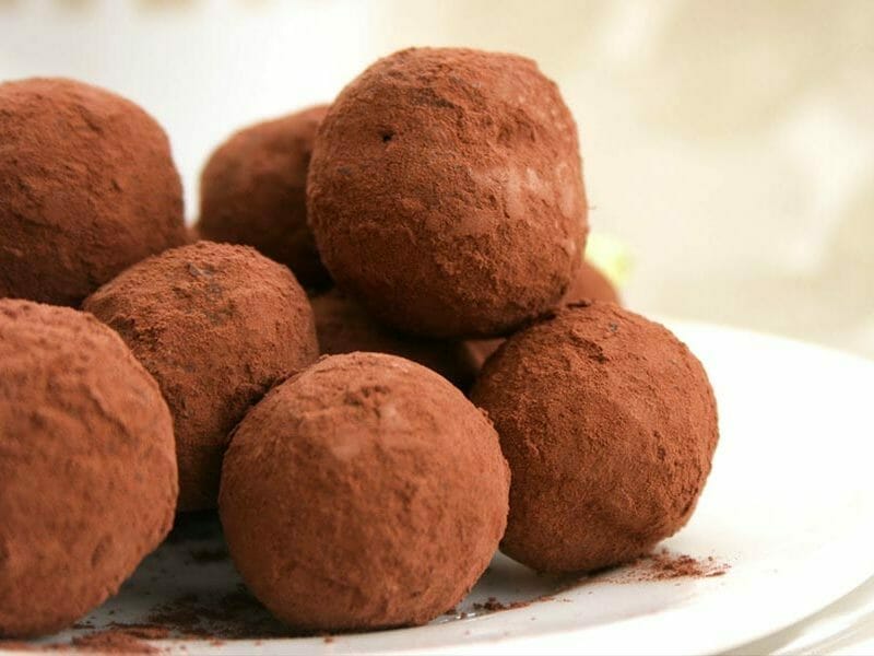 Truffes en chocolat