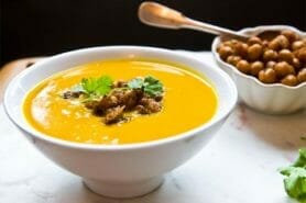 Velouté de patate douce au lait de coco au Thermomix