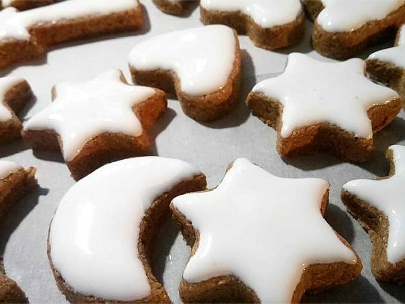 Zimtstern (étoiles de Noël) au Thermomix