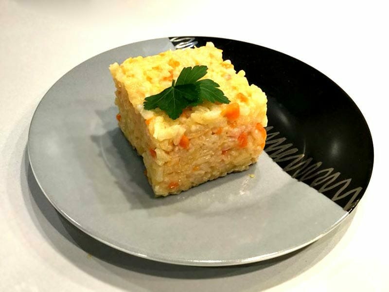 Risotto carottes et saumon fumé au Thermomix