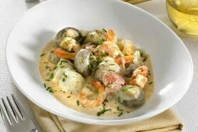 Blanquette de lotte au Thermomix