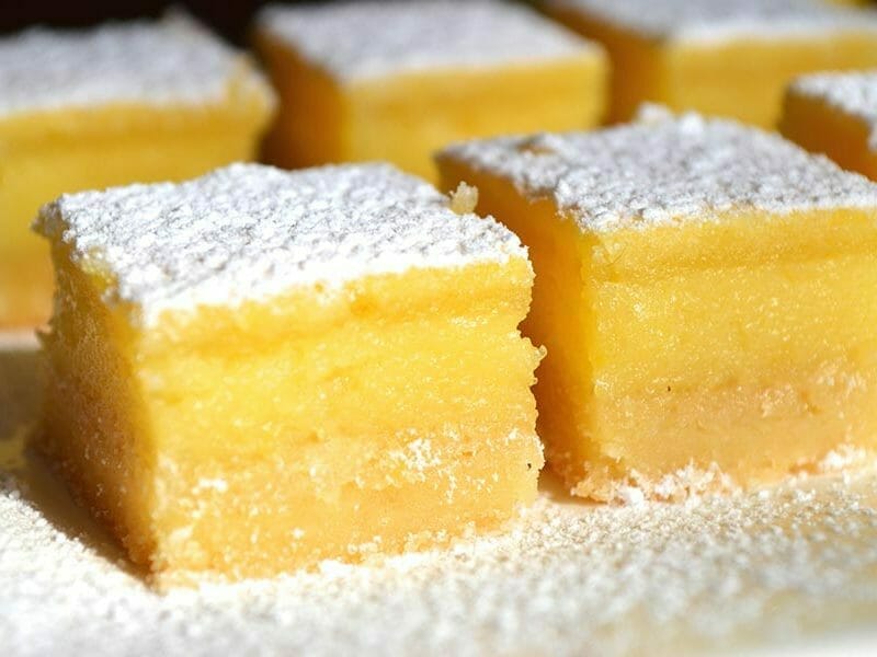 Carrés au citron au Thermomix