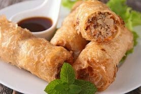 Nems au poulet au Thermomix