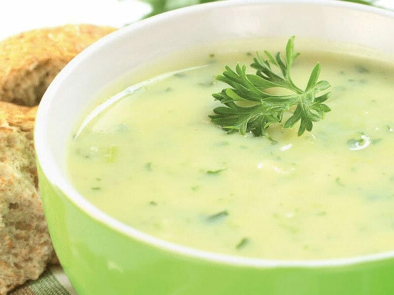 Recette Easy Soup: Soupe poireaux pommes de terre rapide