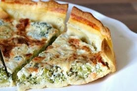 Tarte aux brocolis et roquefort au Thermomix