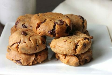 Cookies beurre de cacahuète et pépites de chocolat