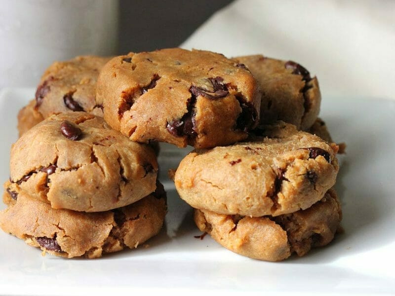 Cookies beurre de cacahuète et pépites de chocolat au Thermomix