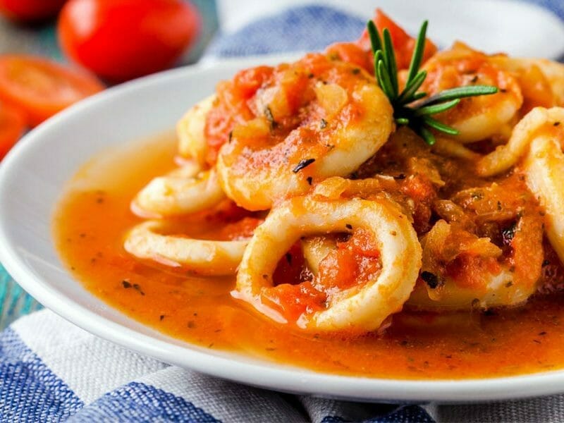 Gambas à l'armoricaine au Monsieur Cuisine