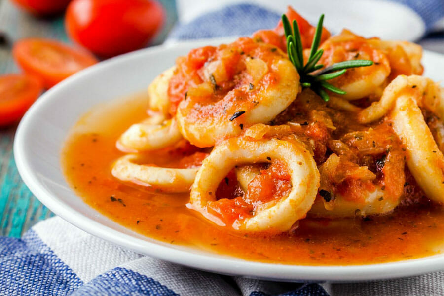 Encornets A La Provencale Au Thermomix Cookomix