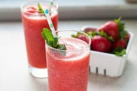Mojito fraise au Thermomix