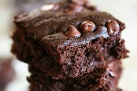 Brownie magique aux haricots rouges au Thermomix