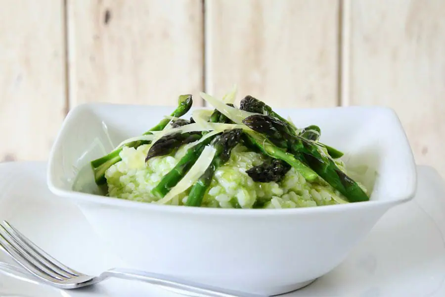 Risotto Aux Asperges Vertes Au Thermomix Cookomix