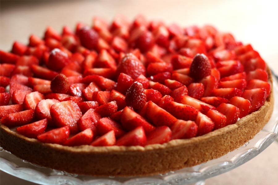 Tarte aux fraises au Thermomix • Yummix !