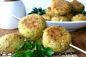 Boulettes pois chiches et courgettes au Thermomix