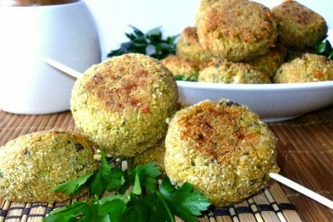 Boulettes pois chiches et courgettes