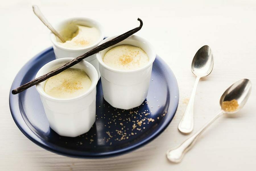 Creme A La Vanille Au Lait De Soja Au Thermomix Cookomix