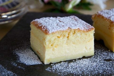 Gâteau magique à la vanille