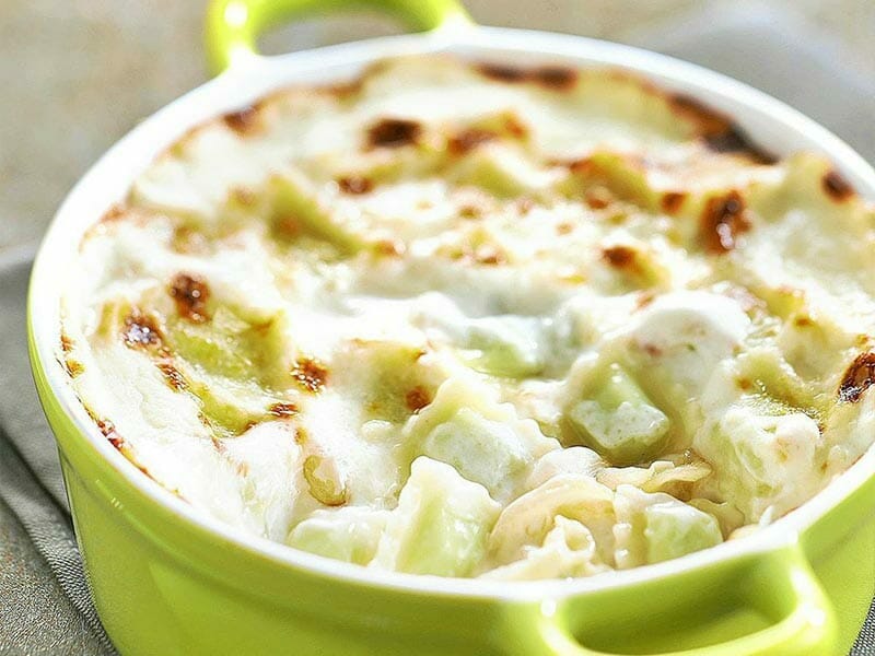 Gratin de ravioles aux courgettes au Thermomix