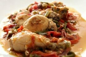 Poulet au chilindrón au Thermomix