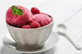 Sorbet framboise au Thermomix