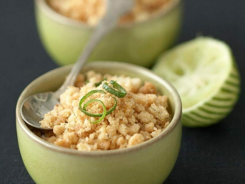 Crumble au citron au Thermomix