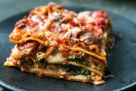Lasagnes épinards et chèvre au Thermomix